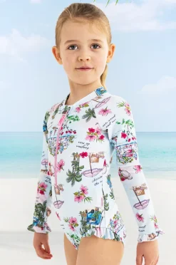Seafolly Girls Girls Secret Vacay Sunsuit