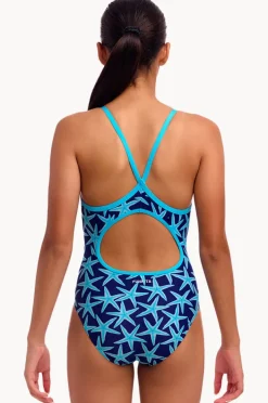Funkita Girls See Stars Diamond Back One Piece