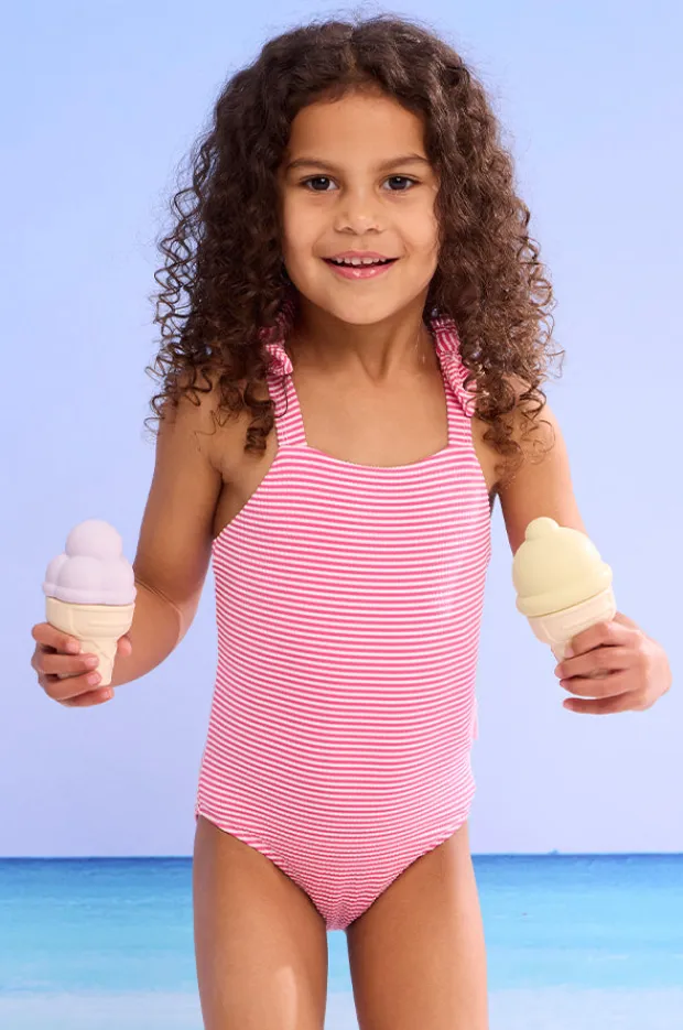 Seafolly Girls Girls Seersucker One Piece