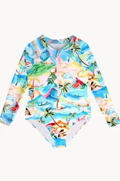 Seafolly Girls Girls South Pacific Sunsuit