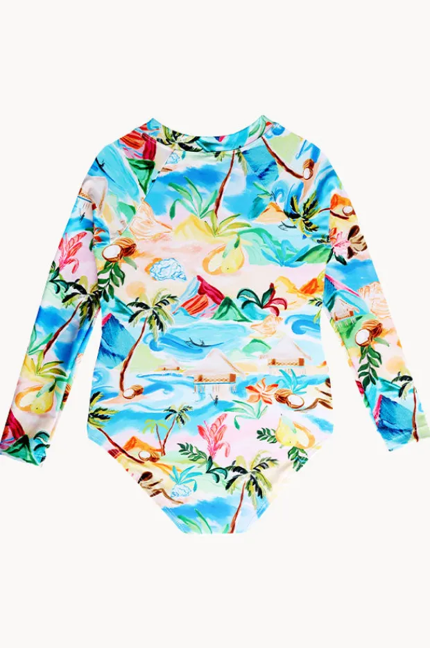 Seafolly Girls Girls South Pacific Sunsuit