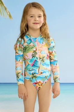 Seafolly Girls Girls South Pacific Sunsuit