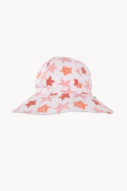 Acorn Girls Starfish Wide Brim Swim Hat