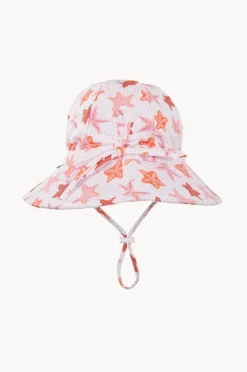 Acorn Girls Starfish Wide Brim Swim Hat