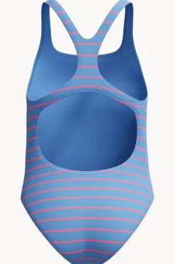 Speedo Girls Stripe Medalist One Piece