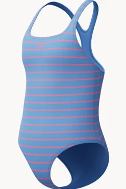 Speedo Girls Stripe Medalist One Piece
