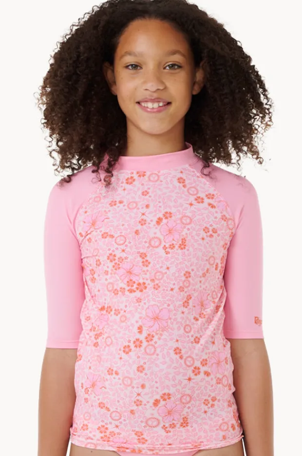 Rip Curl Girls Summer Sol Short Sleeve Suntop
