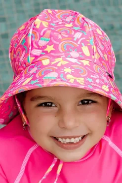 Bedhead Girls Summertime Ponytail Bucket Sunhat