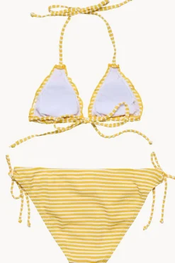 Snapper Rock Girls Sunshine Stripe Tri Set