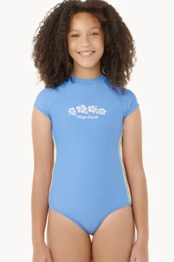Rip Curl Girls Surf Revival Short Sleeve Sunsuit