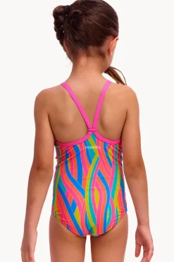Funkita Girls Swirly Straws One Piece