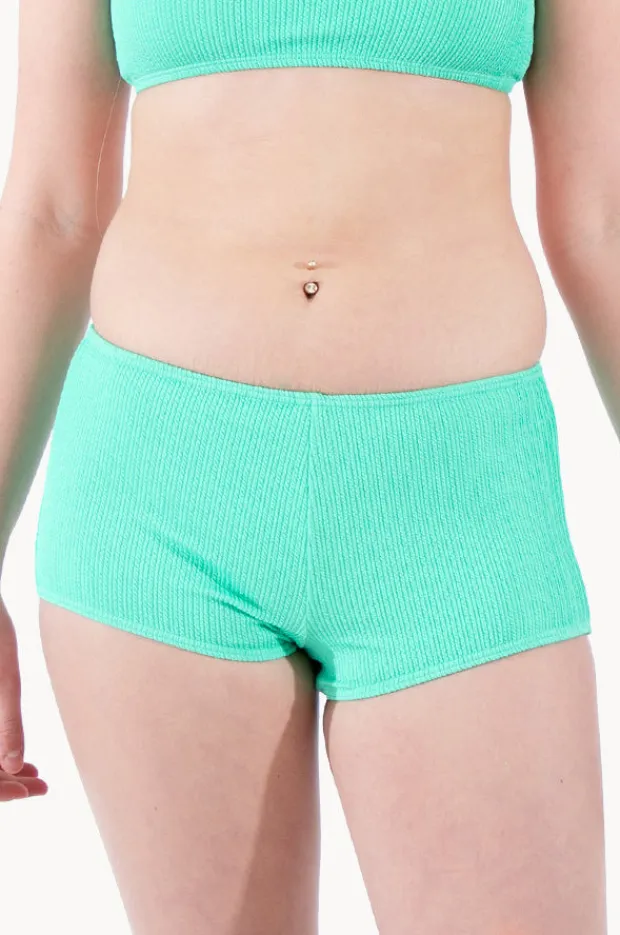 Base Swim Girls Textured Boyleg