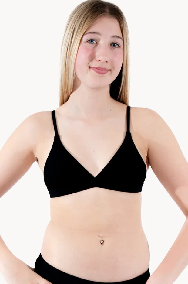 Base Swim Girls Textured Fixed Tri