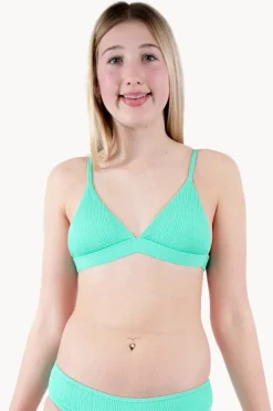 Base Swim Girls Textured Fixed Tri
