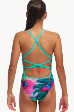 Funkita Girls The Beach Strapped In One Piece