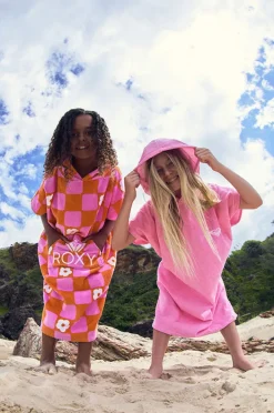 Roxy Girls Tic Tac Fleur Stay Magical Hooded Towel