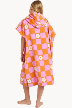 Roxy Girls Tic Tac Fleur Stay Magical Hooded Towel