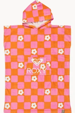 Roxy Girls Tic Tac Fleur Stay Magical Hooded Towel