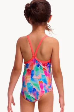 Funkita Girls Tickle Pink One Piece