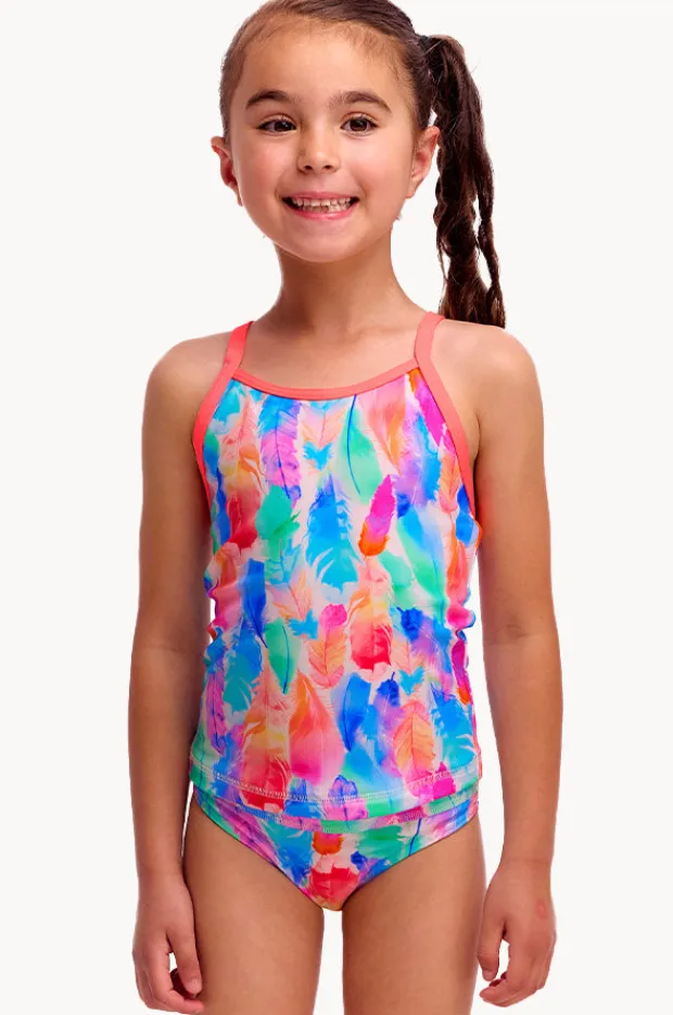 Funkita Girls Tickle Pink Tankini Set