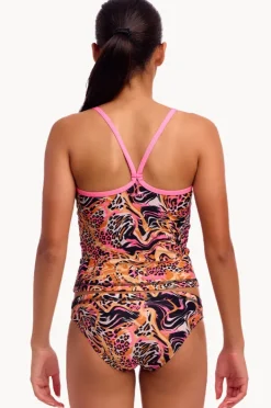 Funkita Girls Tipsy Tiger Tankini Set