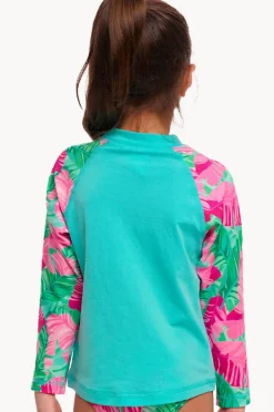 Funkita Girls Tropic Palm Zippy Suntop