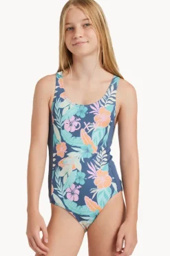 Roxy Girls Tropical Active One Piece