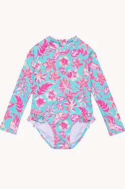 Snapper Rock Girls Tropical Glow Sunsuit