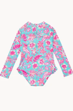 Snapper Rock Girls Tropical Glow Sunsuit