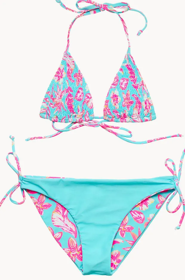 Snapper Rock Girls Tropical Glow Tri Set