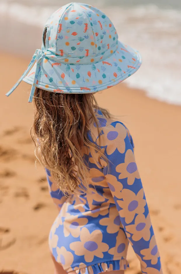 Acorn Girls Tropical Reef Swim Hat