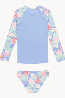 Roxy Girls Tropical Story Suntop Set