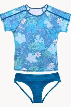 Salty Ink Girls Tropicana Suntop Set