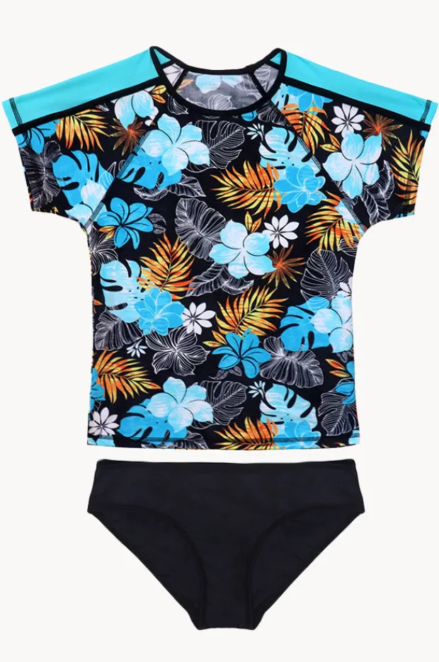 Salty Ink Girls Tropicana Suntop Set