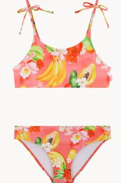 Seafolly Girls Girls Tropique Tie Crop Set
