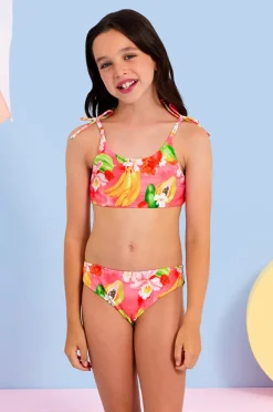 Seafolly Girls Girls Tropique Tie Crop Set