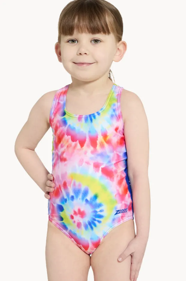Zoggs Girls Twister Actionback One Piece