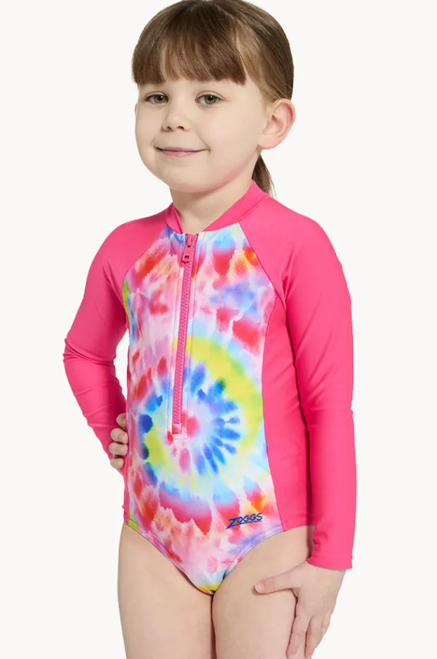 Zoggs Girls Twister Sunsuit
