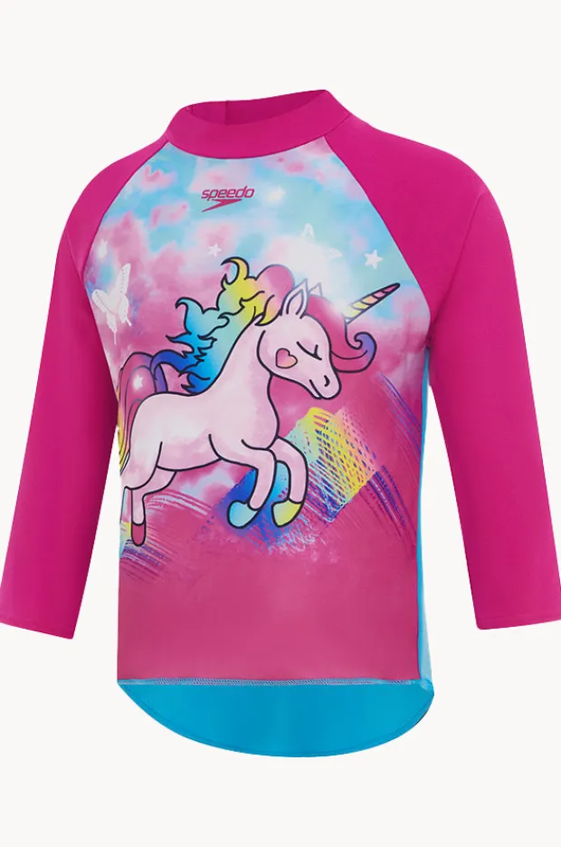 Speedo Girls Unicorn Suntop