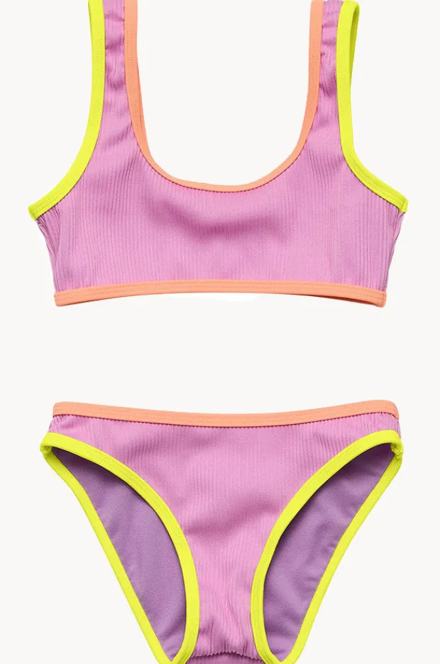Snapper Rock Girls Vacay Pop Crop Set