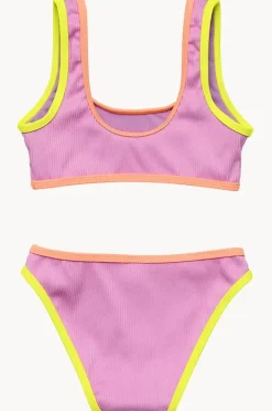 Snapper Rock Girls Vacay Pop Crop Set