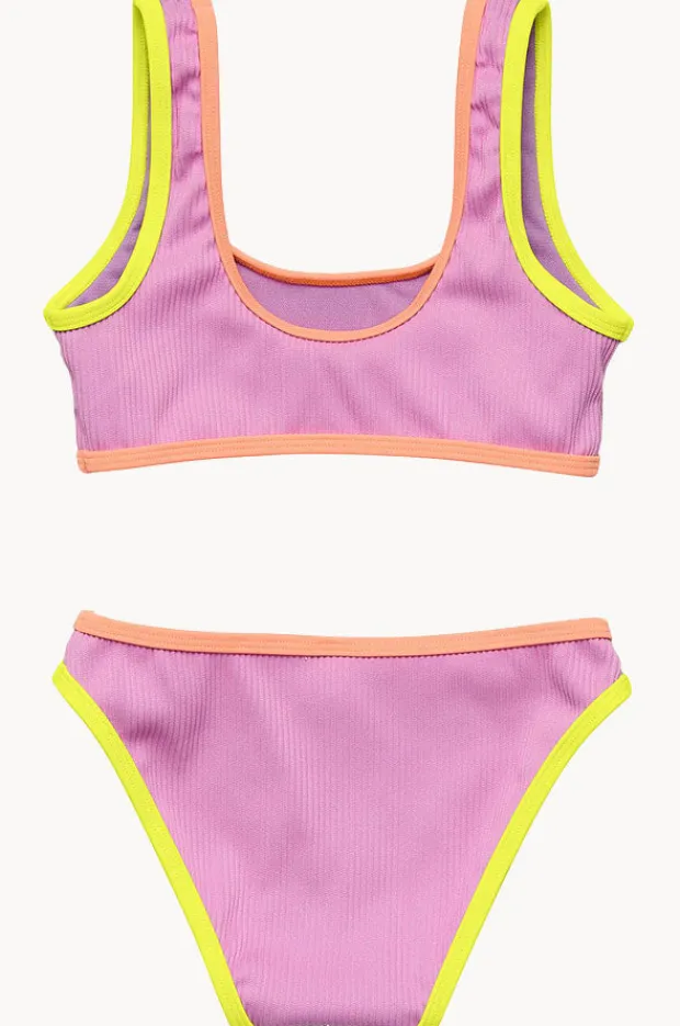Snapper Rock Girls Vacay Pop Crop Set