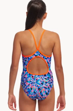 Funkita Girls Warp Tour Diamond Back One Piece