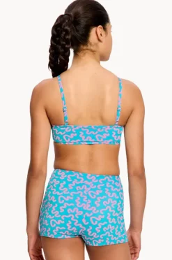 Modibodi Girls Wavy Adjustable Crop Set