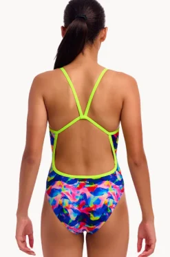 Funkita Girls Wet Wave Single Strap One Piece