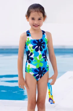 Zoggs Girls Wild Child Action Back One Piece