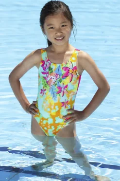 Zoggs Girls Wildwood Scoopback One Piece