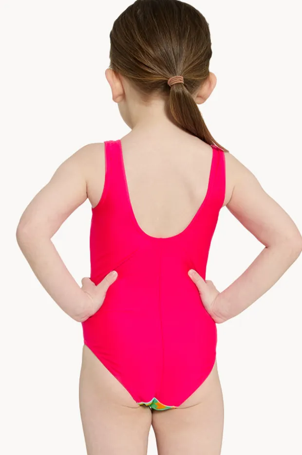 Zoggs Girls Wildwood Scoopback One Piece