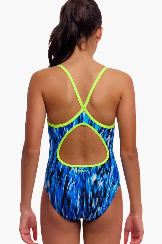 Funkita Girls Wing Streak Diamond Back One Piece