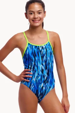 Funkita Girls Wing Streak Diamond Back One Piece